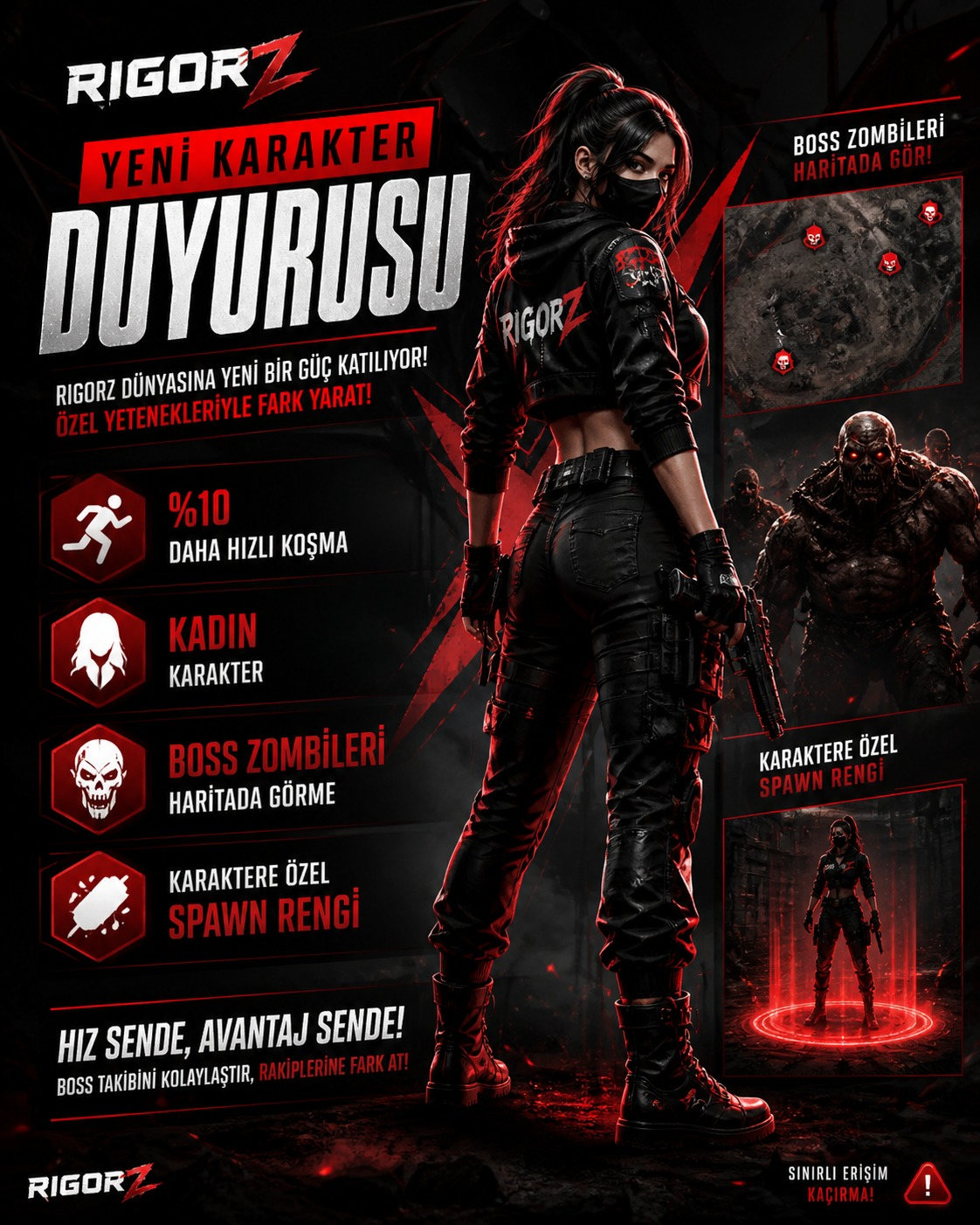RIGORZ YENI KARAKTER DUYURUSU