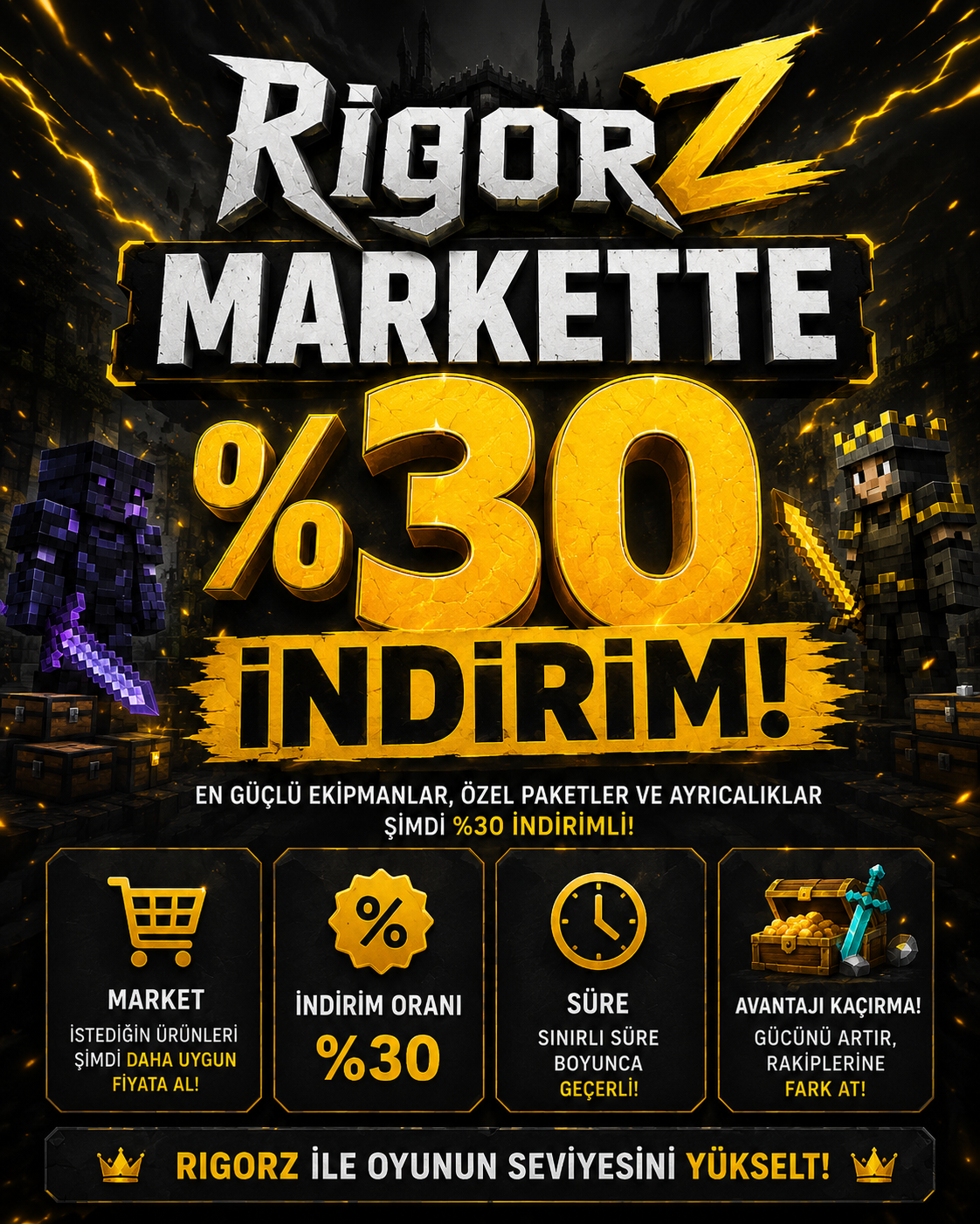 RIGORZ MARKETTE %30 INDIRIM