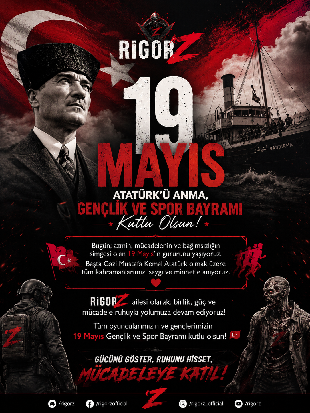 19 MAYIS BAYRAMI KUTLU OLSUN