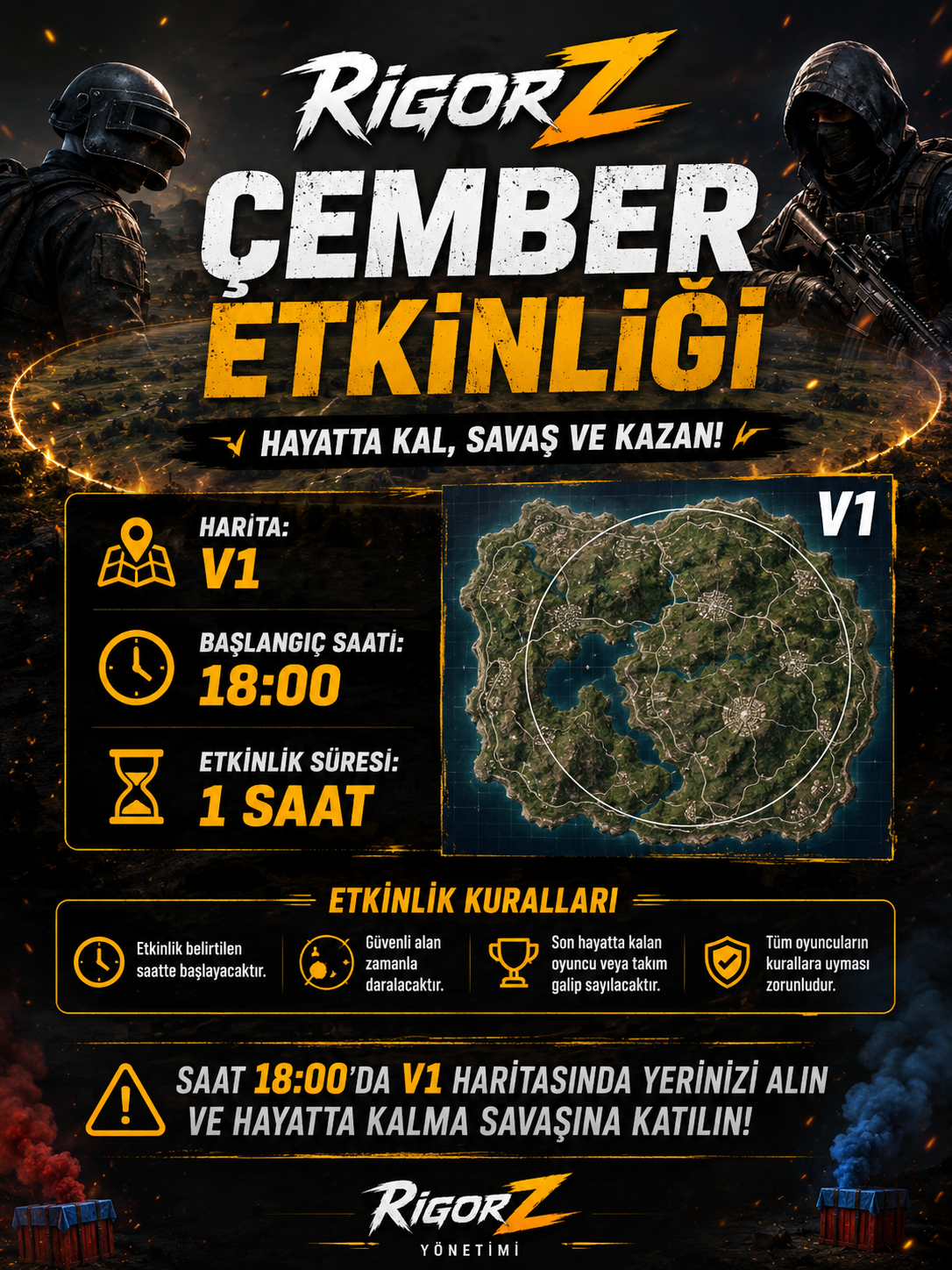 RigorZ CEMBER ETKINLIGI