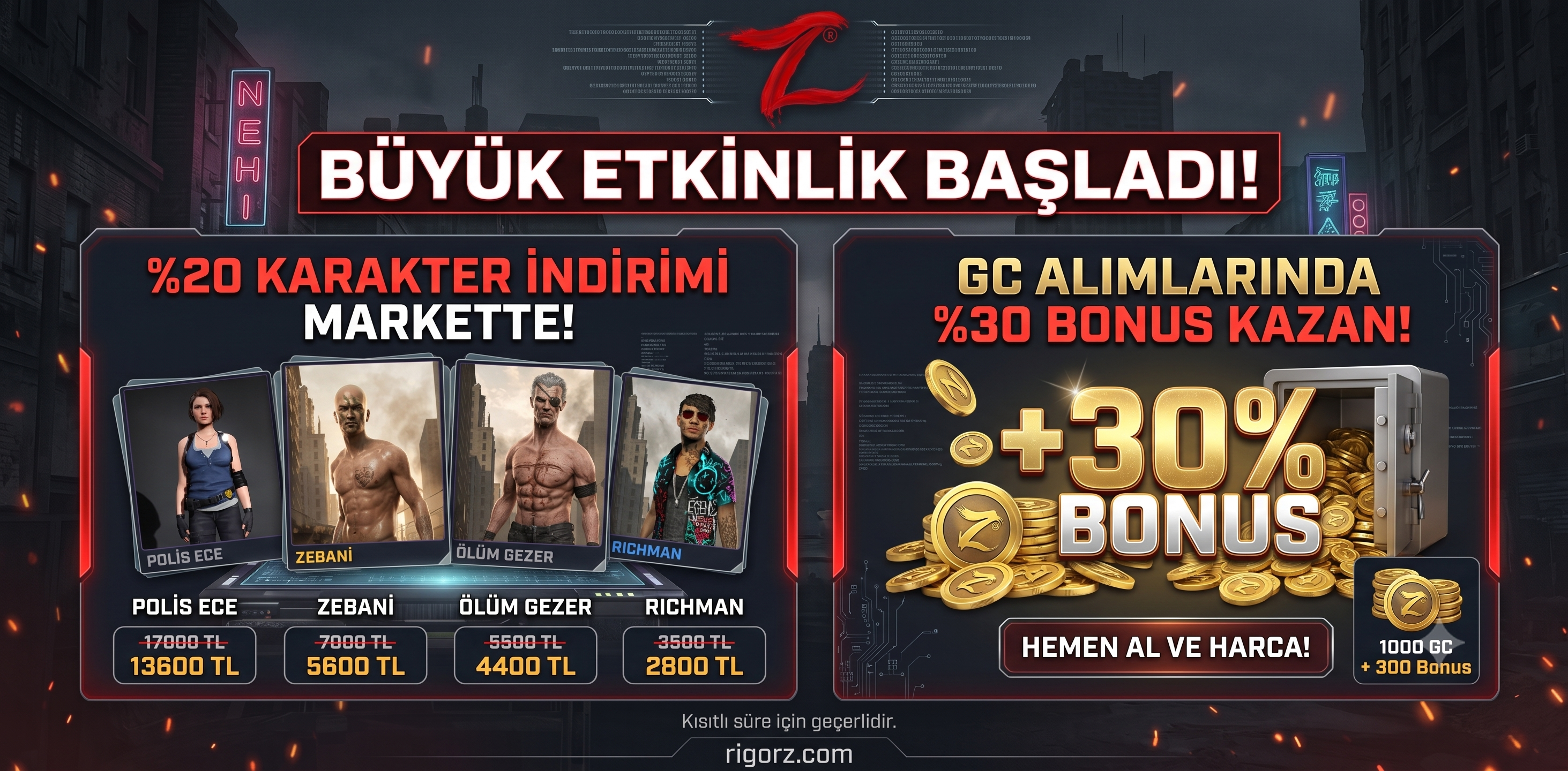 BUYUK ETKINLIK BASLADI