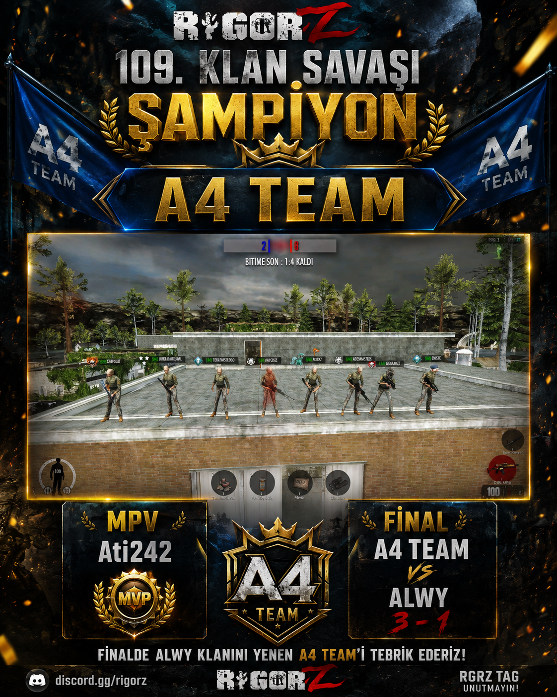 109. KLAN SAVASI: A4 TEAM